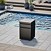 Kingstone Cube Outdoorküche I (8 -tlg., Stahl, Sintered Stone, Schwarz, Material Grillfläche: Gusseisen, Anzahl Brenner: 11 Stk.) | BAUHAUS