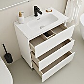 Conjunto de mueble de baño Inter F39 (L x An x Al: 39 x 70 x 85,1 cm, Blanco, 3 pzs.) | BAUHAUS