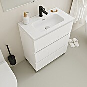 Conjunto de mueble de baño Inter F39 (L x An x Al: 39 x 70 x 85,1 cm, Blanco, 3 pzs.) | BAUHAUS