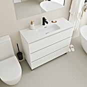 Conjunto de mueble de baño Inter F39 (L x An x Al: 39 x 100 x 85,1 cm, Blanco, 3 pzs.) | BAUHAUS