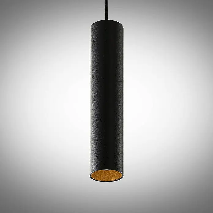 Arcchio Pendelleuchte Ejona - schwarz, Schwarz, GU10