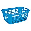 Sunware Wäschekorb (L x B x H: 65 x 45 x 27 cm, Blau)