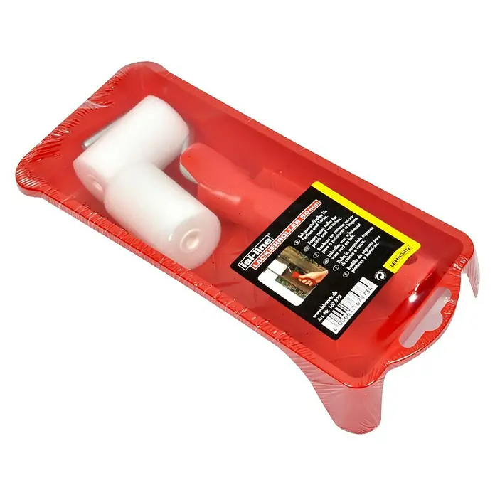 Lehnartz Isi-Line Lackierroller - 3 -tlg., Breite: 5 cm, Polyurethan - Farbpinsel-Set von isi-line mit Lackierroller (50mm), Farbwanne und Schaumstoffwalzen für Farben und Lacke.