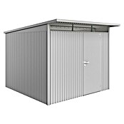 Biohort Gerätehaus (Silber Metallic, Einzeltür)