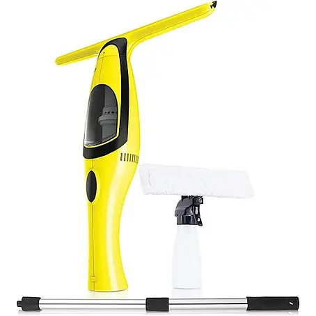 Proregal  Akku-Fenstersauger SMART mit Teleskopstange Inkl. Sprühflasche, Mikrofaserwischer