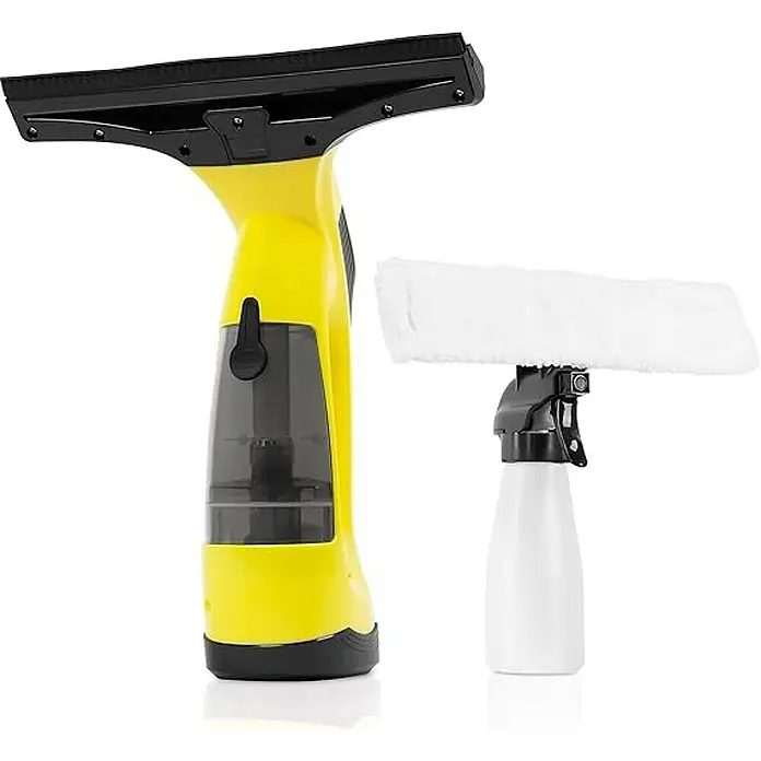 Proregal Akku-Fenstersauger SMART inkl. Sprühflasche und Mikrofaserwischer - 3,7 V, 2 Ah