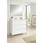 Mueble de lavabo Alexa (L x An x Al: 45 x 60 x 85 cm, Blanco, Melamina) | BAUHAUS