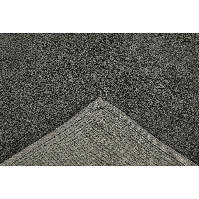 Badteppich Ibiza (60 x 100 cm, Anthrazit, 100% Baumwolle) | BAUHAUS