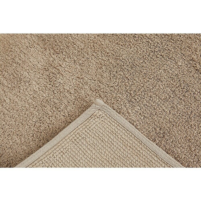 Badteppich Ibiza (60 x 100 cm, Taupe, 100% Baumwolle) | BAUHAUS