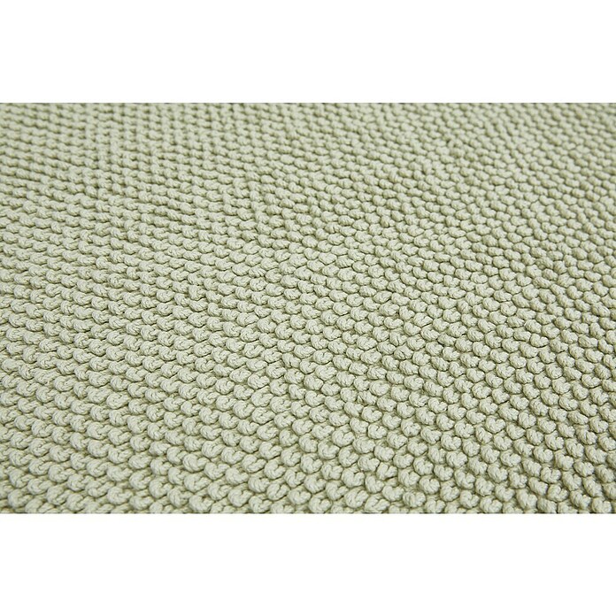 Badteppich Atlanta (60 x 100 cm, Salbei, 100% Baumwolle) | BAUHAUS