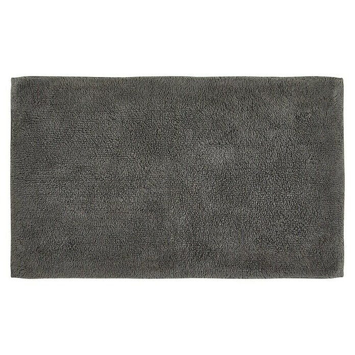 Badteppich Ibiza (60 x 100 cm, Anthrazit, 100% Baumwolle) | BAUHAUS