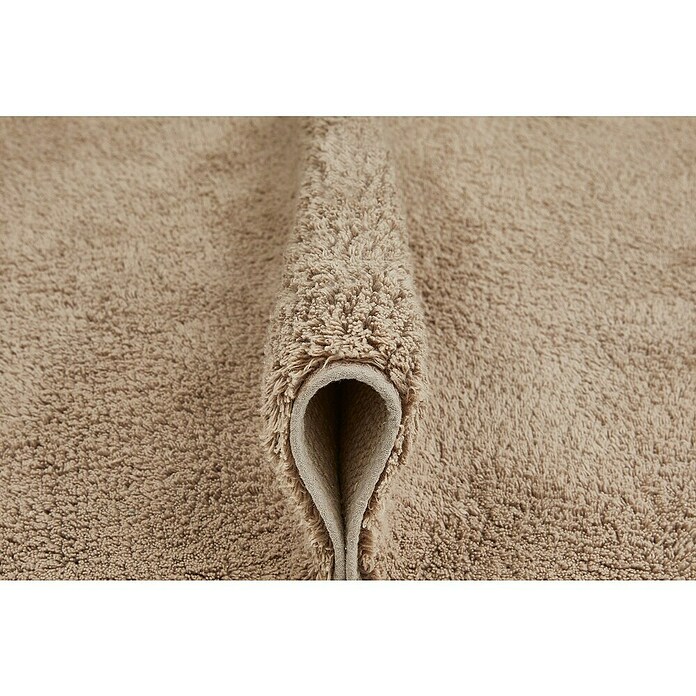Badteppich Ibiza (60 x 100 cm, Taupe, 100% Baumwolle) | BAUHAUS