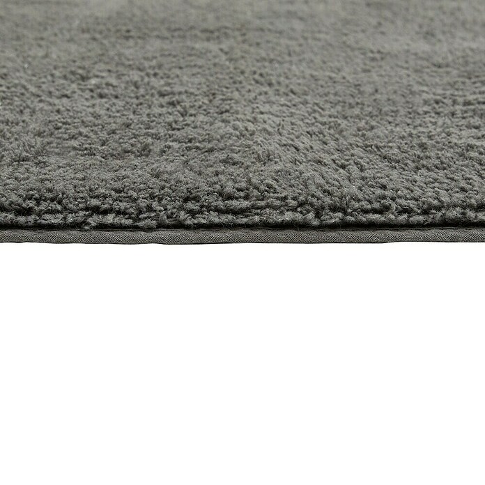 Badteppich Ibiza (60 x 100 cm, Anthrazit, 100% Baumwolle) | BAUHAUS