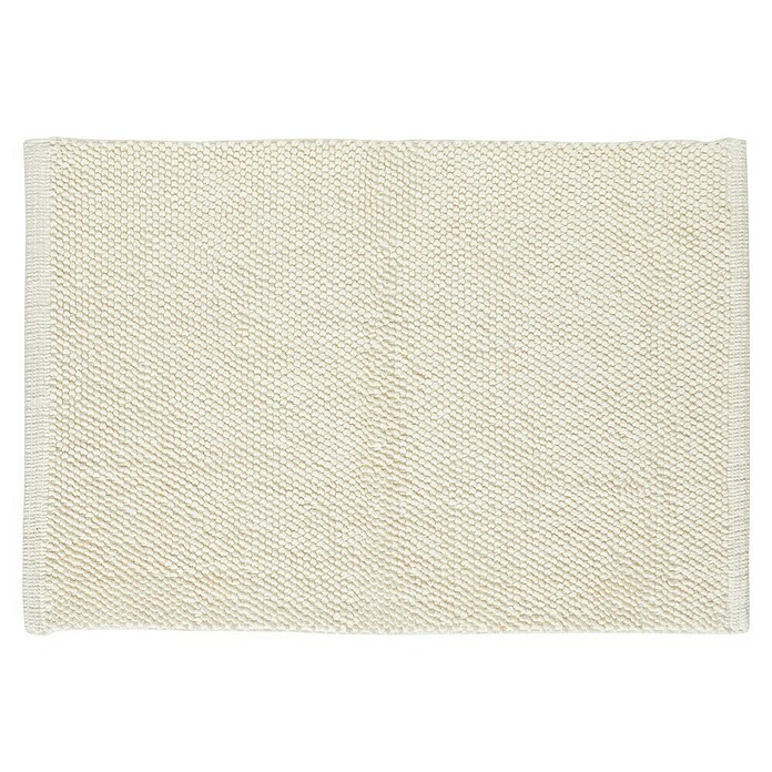 Badteppich Atlanta (60 x 100 cm, Weiß, 100% Baumwolle) | BAUHAUS