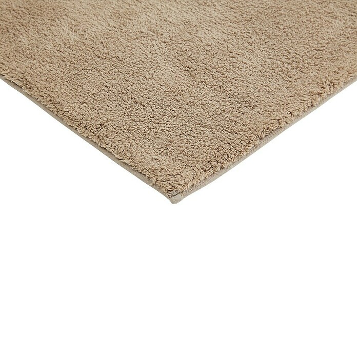 Badteppich Ibiza (60 x 100 cm, Taupe, 100% Baumwolle) | BAUHAUS