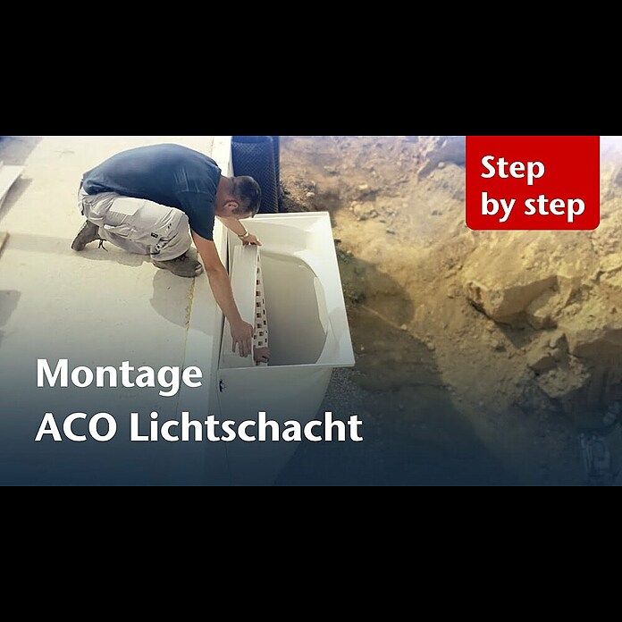 ACO Therm Lichtschachtkörper (40 x 100 x 130 cm, Polypropylen, Begeh- oder befahrbar montierbar) | BAUHAUS