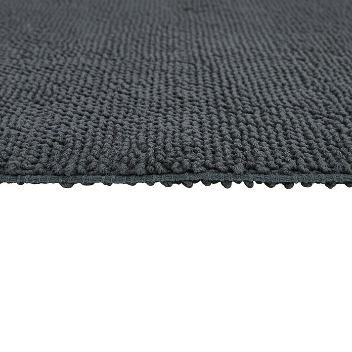 Badteppich Atlanta (60 x 100 cm, Anthrazit, 100% Baumwolle) | BAUHAUS