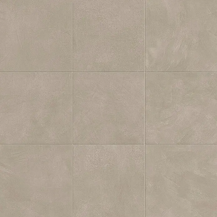 Atlas Concorde Solution Feinsteinzeugfliese Lexington - 60 x 60 cm, Dusty, Matt - Beige Bodenfliesenmuster, quadratisch angeordnet, mit feiner Textur. Ideal für moderne Innenräume.