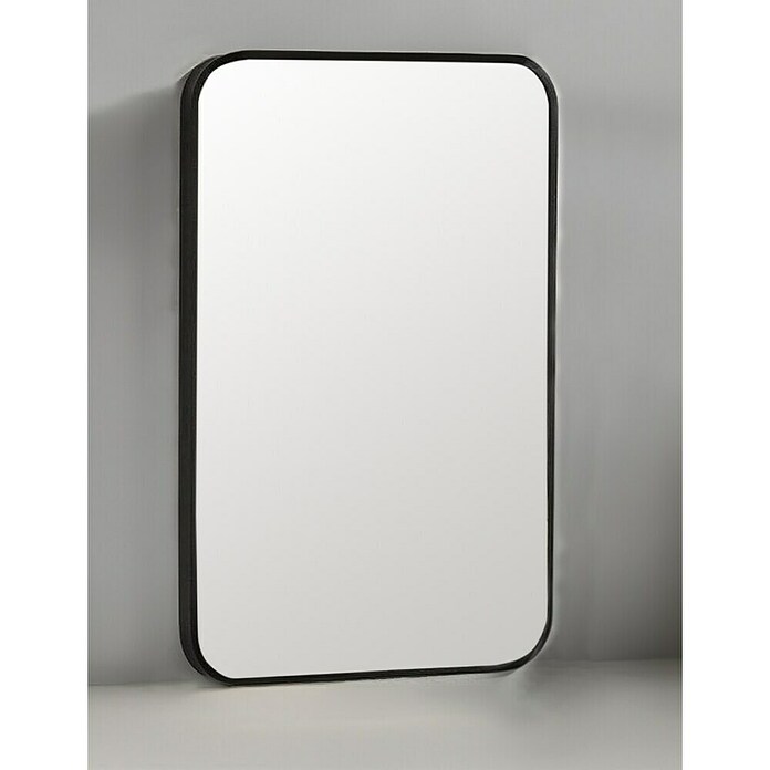Espejo de pared Ovalado Zen (100 x 165 cm, Negro) | BAUHAUS