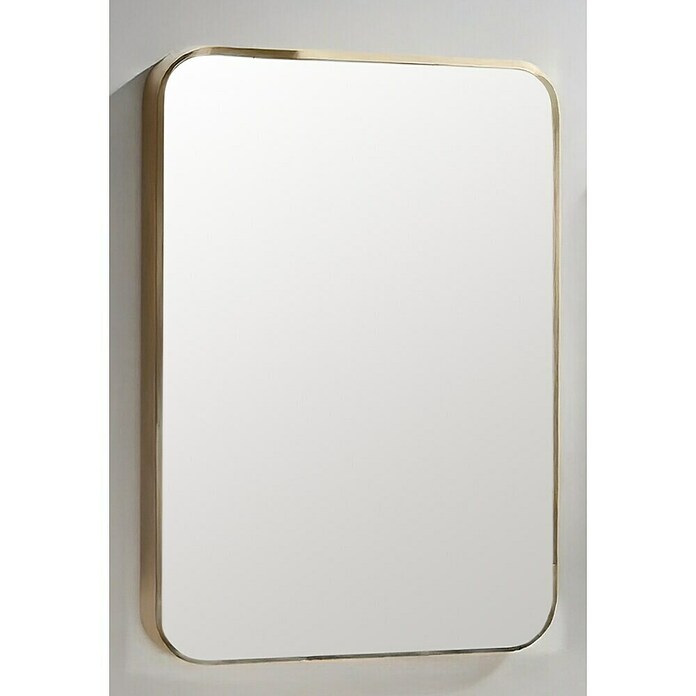 Espejo de pared Ovalado Zen (100 x 165 cm, Oro) | BAUHAUS