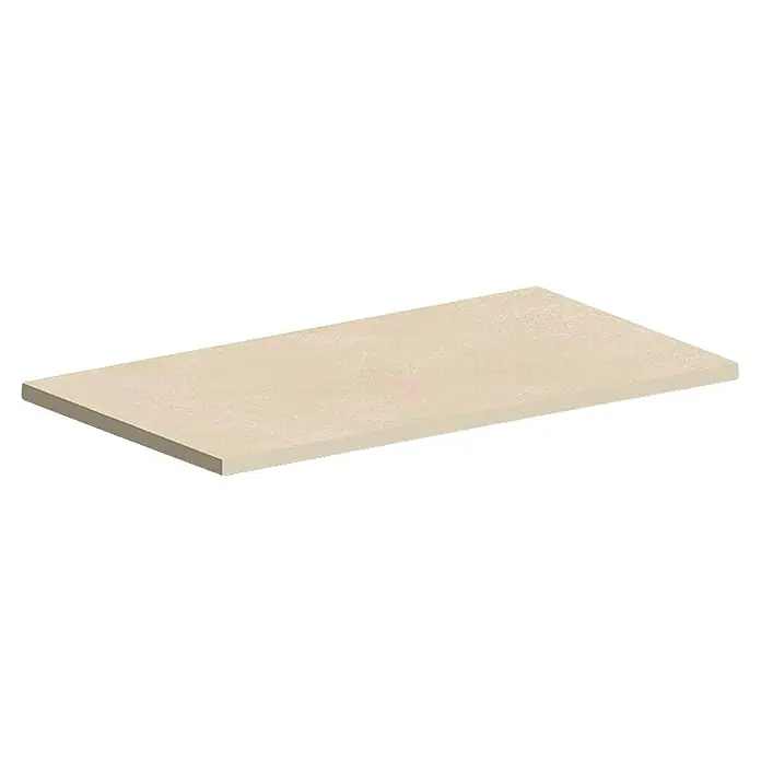 Atlas Concorde Solution Feinsteinzeugfliese Lexington - 60 x 120 cm, Gold, Matt - Helle, rechteckige, keramische Fliese, ideal für Boden- und Wandbeläge in Innenräumen, mit leichter Textur und matter Oberfläche.