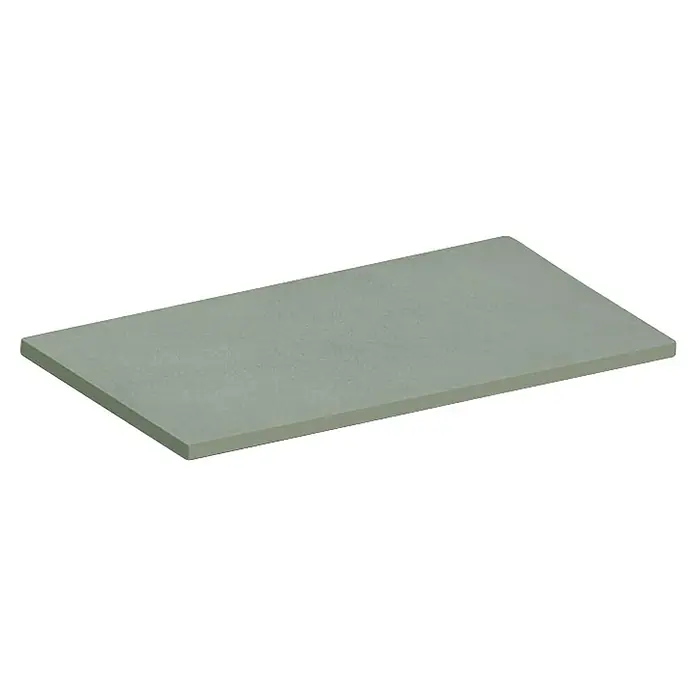 Corso Italia Wandfliese Lexington Sage - 80 x 40 cm, Grün, Matt - Graue Platte mit feiner Textur. Ideal für Präsentationen oder als neutraler Hintergrund.