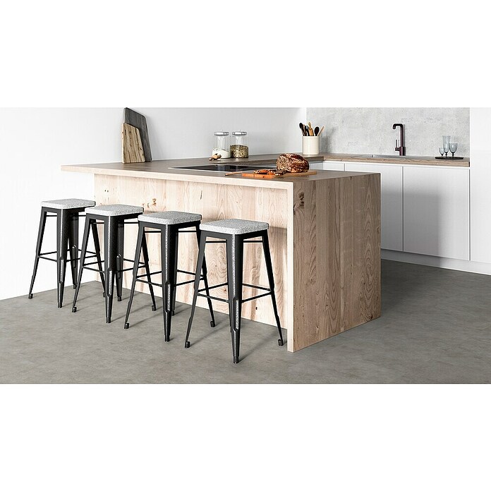 Tarkett Suelo de PVC a metros Cementoso (Efecto cemento, Ancho: 2 m, Gris) | BAUHAUS