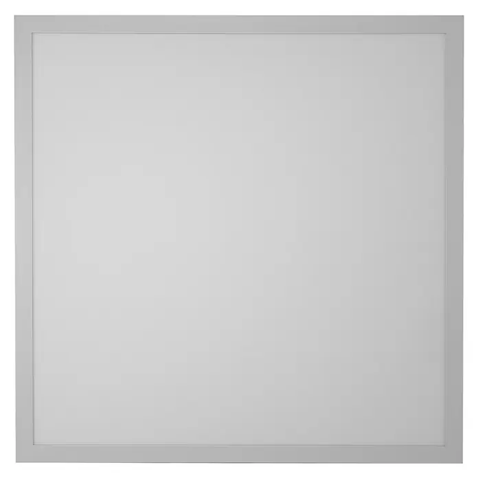 Ledvance Smart+ LED-Panel - 36 W, L x B x H: 60 x 60 x 5,6 cm, Weiß, Neutralweiß - Hier ist eine Nahaufnahme einer modernen, weißen LED-Flächenleuchte mit schlankem Rahmen, ideal für Büros oder Wohnräume.