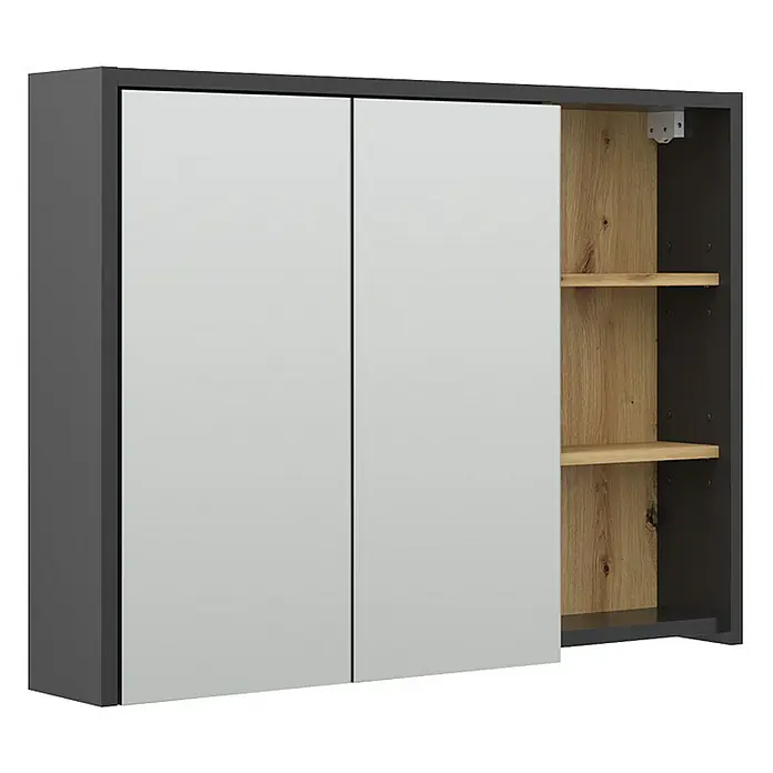 Vicco Spiegelschrank Viola Artisan-Eiche - Sonstiges, Artisan-Eiche