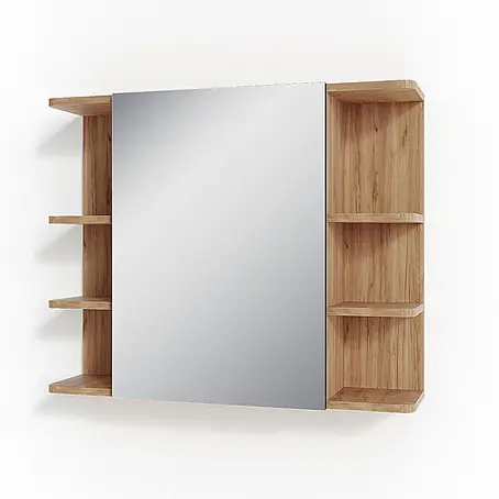 Vicco  Spiegelschrank Fynn Goldkraft Eiche