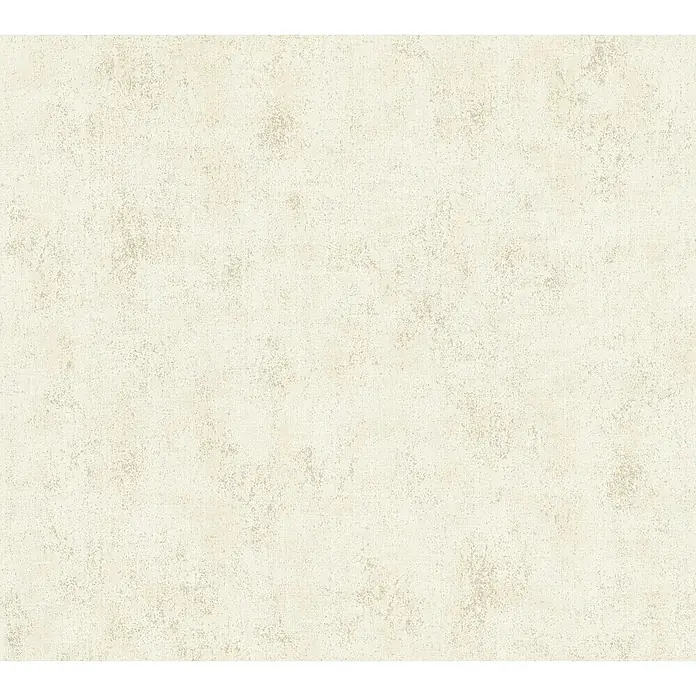 A.S. Création Neue Bude 2.0 ED II Vliestapete I - Sand, Uni, 10,05 x 0,53 m - Ein bezauberndes, strukturiertes Tapetenmuster in einem hellen Beigeton, das jedem Raum eine elegante Note verleiht.