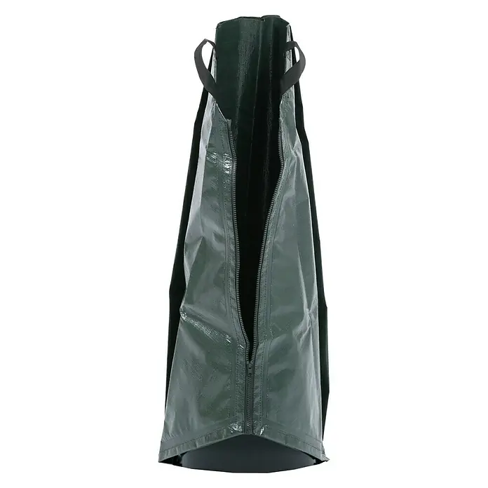 Floraworld Bewässerungssack Classic - Passend für: Bäume bis Ø 18 cm, 190 g/m² - Grüne Gartensack mit Reißverschluss zur einfachen Entleerung. Ideal zum Sammeln von Gartenabfällen wie Laub oder Grasschnitt.