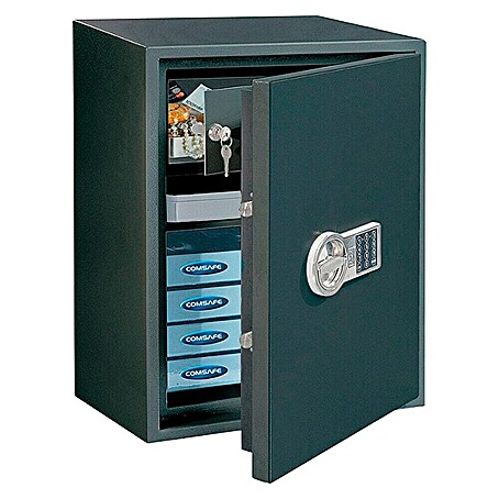 Rottner Möbeltresor Power Safe (Elektronisches Zahlenschloss, L x B x H: 40 x 44,5 x 80 cm, Anthrazit)
