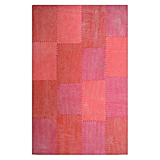 Kayoom Flachgewebeteppich Lyrical 110 (Rot, 290 x 200 cm, 100 % Baumwolle)