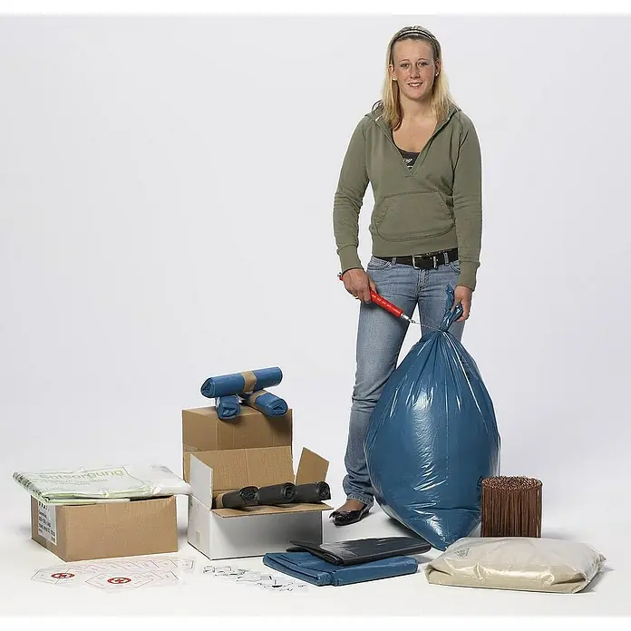 Proregal Müllbeutel-Set - Fassungsvermögen: 70 l