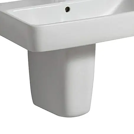 Geberit Renova Comprimo Waschbecken-Halbsäule