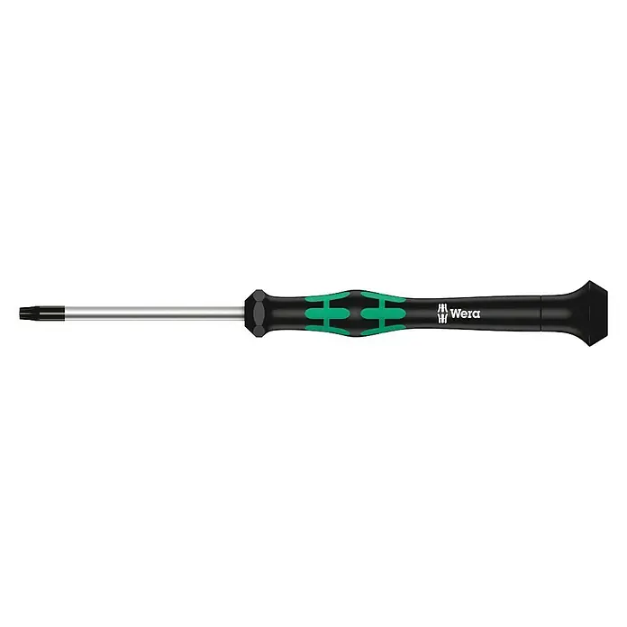 Wera Elektriker-Schraubendreher Kraftform Micro 2067 - TX 6, 40 mm - Ein Wera Schraubendreher mit Torx-Profil und ergonomischem Griff für komfortables Arbeiten.