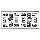 Collagerahmen Pixel (Silber, 109,2 x 49,5 cm, Aluminium)