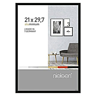 Nielsen Alurahmen Pixel (21 x 29,7 cm, Schwarz)