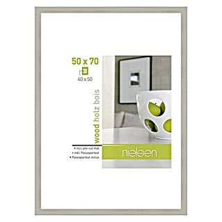 Nielsen Holzrahmen Apollo (50 x 70 cm, Silber)