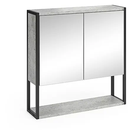 Vicco  Spiegelschrank Fyrk Beton