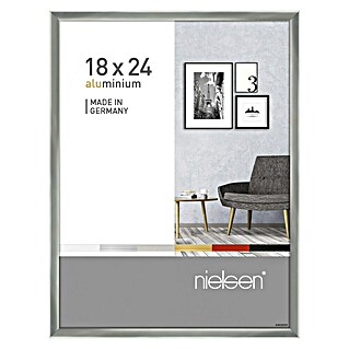 Nielsen Alurahmen Pixel (18 x 24 cm, Silber)