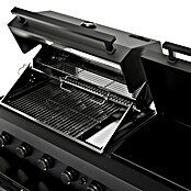 Kingstone Cube Outdoorküche 4500 (Schwarz, Material Grillfläche: Gusseisen, Anzahl Brenner: 7) | BAUHAUS