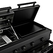 Kingstone Cube Outdoorküche 4500 (Schwarz, Material Grillfläche: Gusseisen, Anzahl Brenner: 7) | BAUHAUS