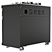 Kingstone Cube Outdoorküchen-Modul Gaskochfeld (Schwarz, B x T x H: 100 x 58 x 90 cm, Stahl, Sintered Stone) | BAUHAUS
