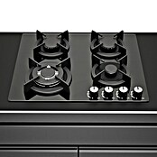 Kingstone Cube Outdoorküchen-Modul Gaskochfeld (Schwarz, B x T x H: 100 x 58 x 90 cm, Stahl, Sintered Stone) | BAUHAUS