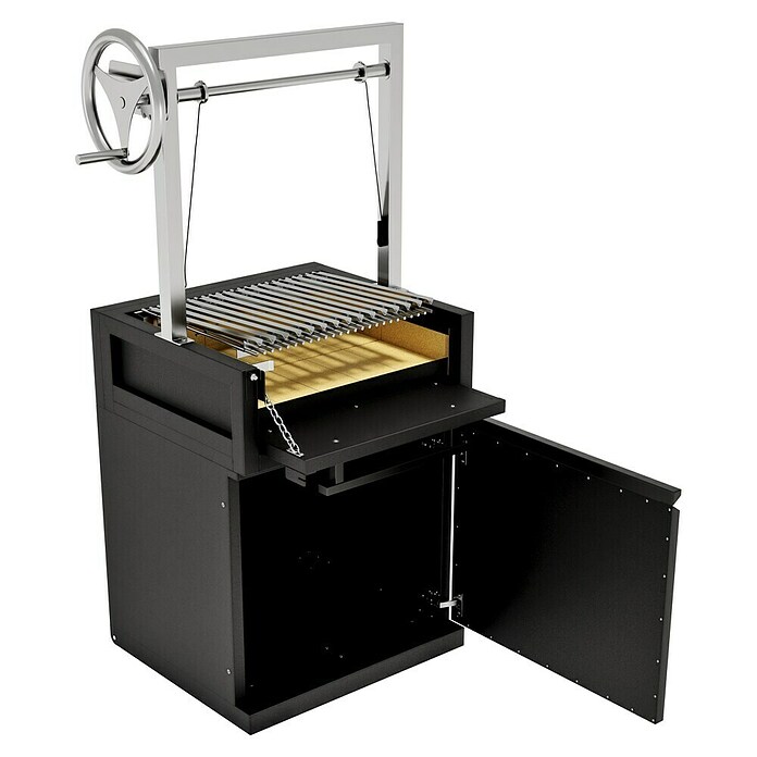 Kingstone Cube Holzkohlegrill () | BAUHAUS