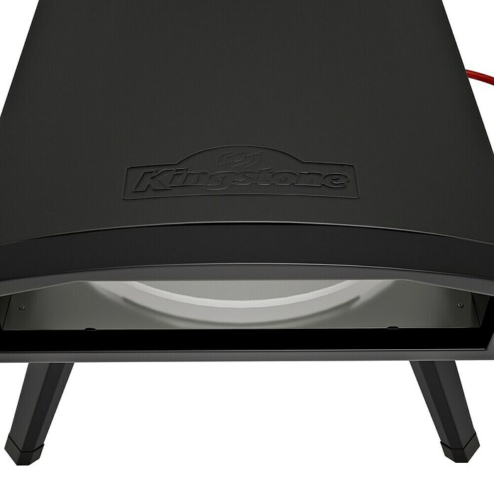 Kingstone Pizzaofen Pizzanello XL (Durchmesser Grillfläche: 44 cm, 5,6 kW, Schwarz, Stahl) | BAUHAUS