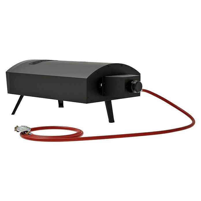 Kingstone Pizzaofen Pizzanello M (Grillfläche (B x T): 30 x 30 cm, 3,8 kW, Schwarz, Stahl) | BAUHAUS