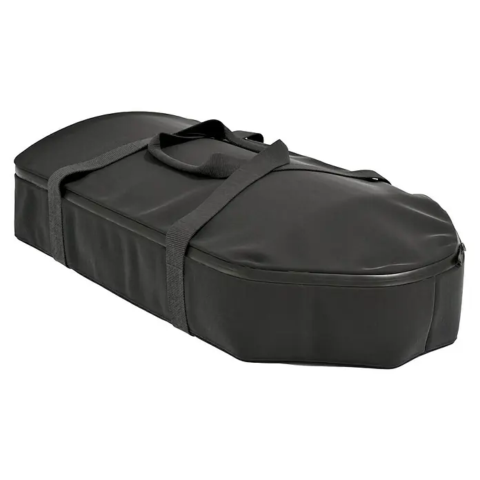 Kingstone Aufbewahrungstasche Pizzanello - Passend für: Kingstone Pizzaofen Pizzanello M, Kunststoff - Eine schwarze Tragetasche mit Tragegurten, ideal für den Transport von sperrigen Gegenständen oder Geräten. Praktisch und robust.